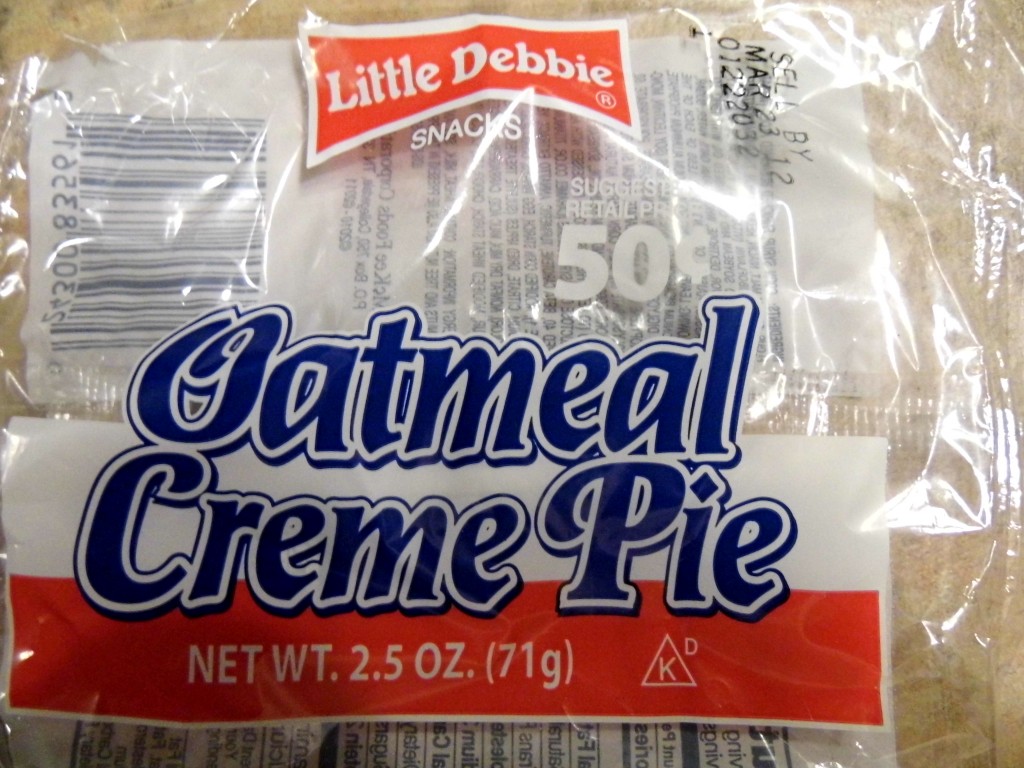 oatmeal cream pie's are 50 cents oatmeal cream pie's are 50 cents